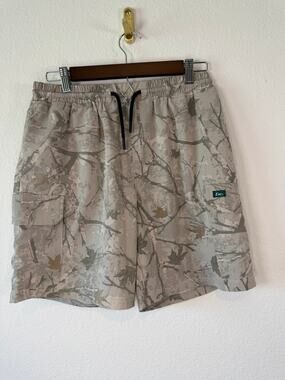 Escape Brand Esc Real Tree Camo Cargo Shorts Stretch Microfiber Small